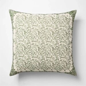 Studio McGee 24"X24" OS Square "Brubaker Allover" Cotton Dobby Pillow -